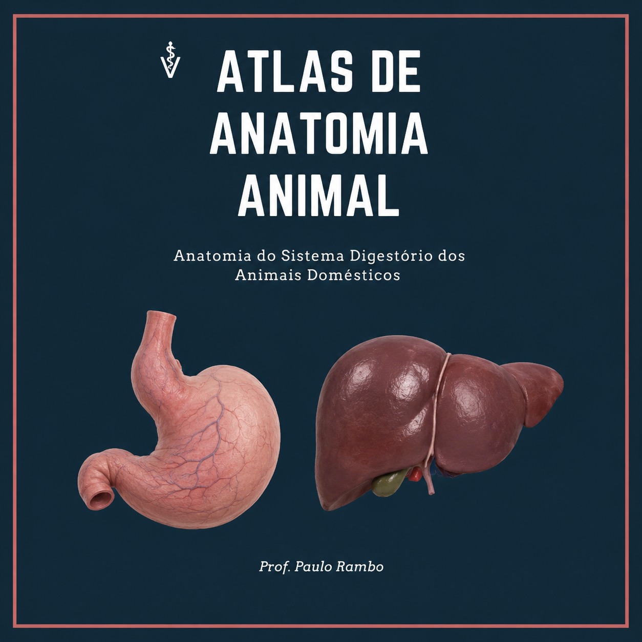 Capa do Atlas - Anatomia do Sistema Digestório dos Animais Domésticos